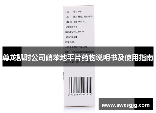 尊龙凯时公司硝苯地平片药物说明书及使用指南